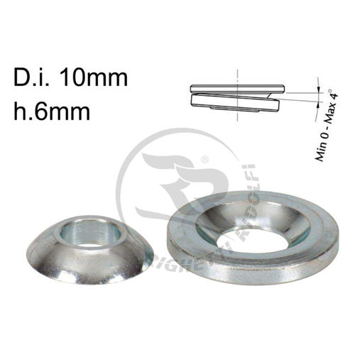 STUB AXLE SPACER M10